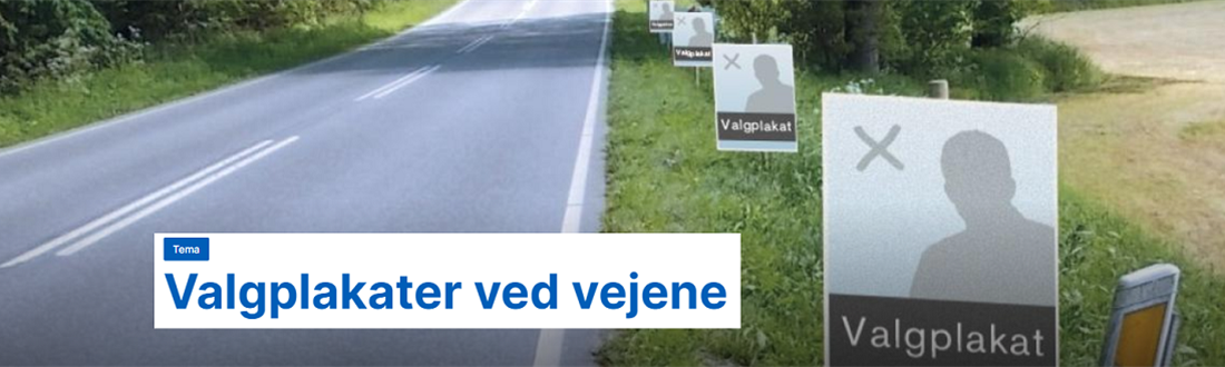 Fra lørdag må der hænges valgplakater