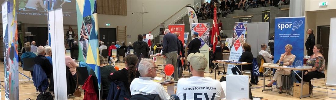 frivillige foreninger samlet på Campus Bornholm 2019