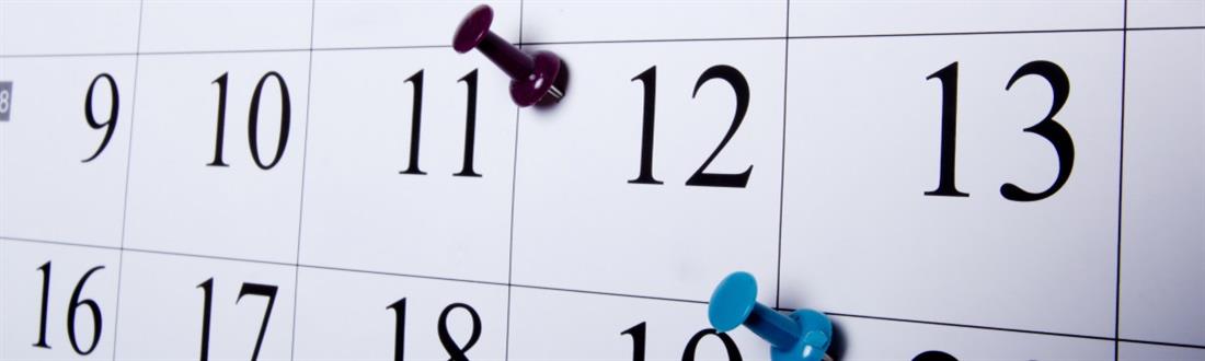 Billede af kalender